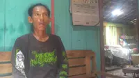 Kusyanto, pencari bekicot warga Grobogan yang dituduh mencuri pompa diesel dan jadi korban salah tangkap polisi. (Foto: Liputan6.com/Felek Wahyu)