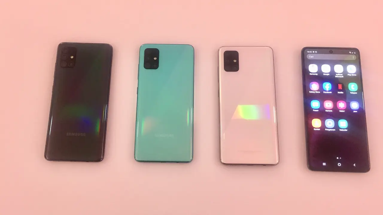Galaxy A71 dan A51