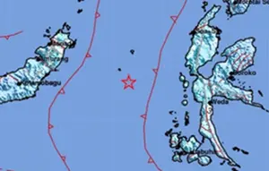 Gempa Magnitudo 5,8 Guncang Ternate, Tak Berpotensi Tsunami