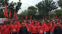 Gelar Apel Siaga, Kader PDIP Jateng Siap Setia NKRI dan Megawati
