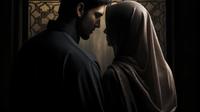 Ilustrasi pasangan muslim, menikah. (Photo Copyright by Freepik)