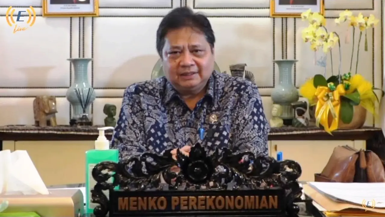 Menteri Koordinator Bidang Perekonomian Airlangga Hartarto