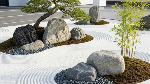 Desain Kebun Depan Rumah Tanpa Rumput