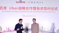Baidu Jalin Kerjasama Strategis dengan Uber