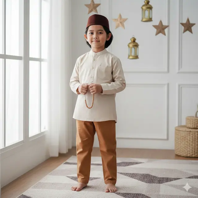 Model Baju Anak Ramadan 2026 untuk Foto Keluarga
