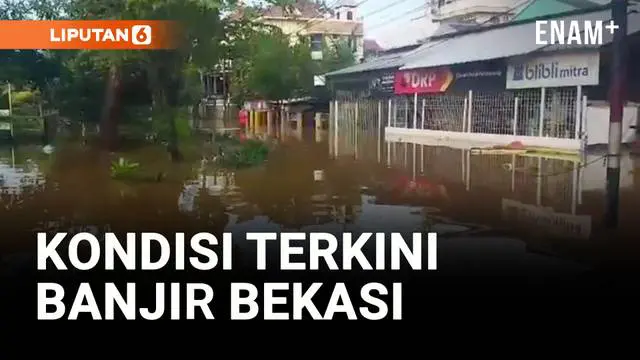 VIDEO: Banjir di Jatiasih Mulai Surut, Pompa Rusak Hambat Pengurasan Air