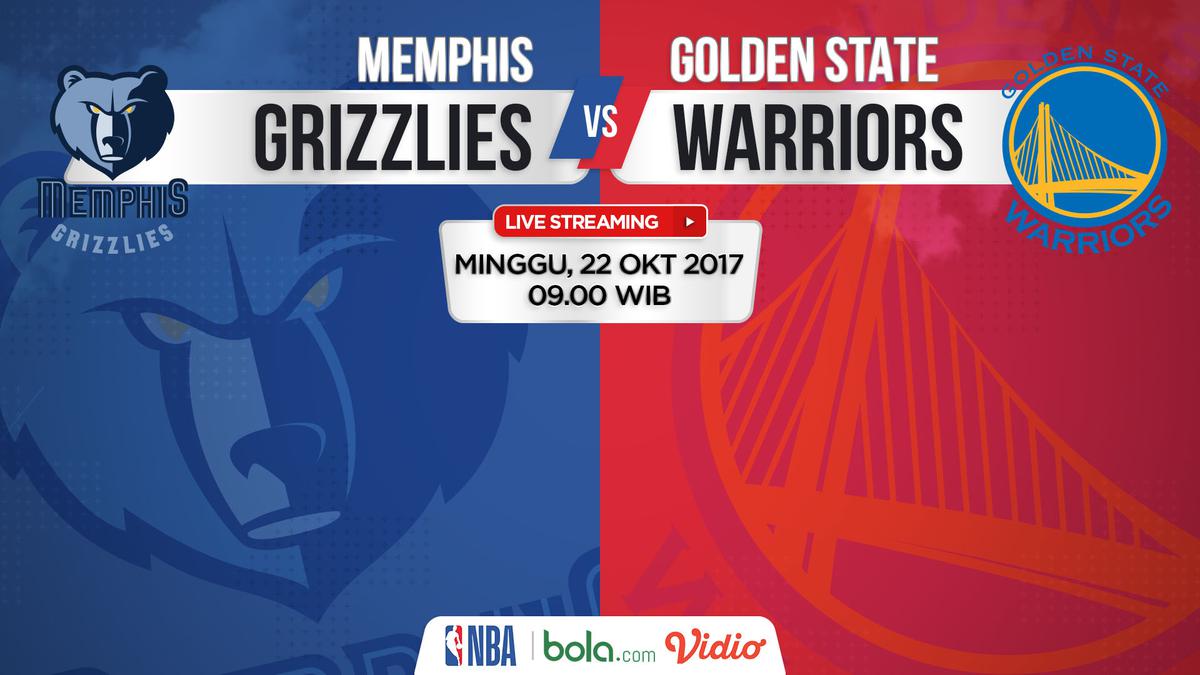 Saksikan Live Streaming NBA Grizzlies Vs Warriors Bola