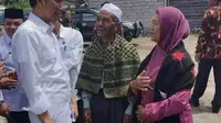 Kenangan Jokowi bertemu ibu angkat (Liputan6.com/Rino Abonita)