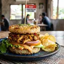 Resep Burger Nasi Isi Ayam Suwir, Kuliner Praktis untuk Bekal dan Peluang Usaha
