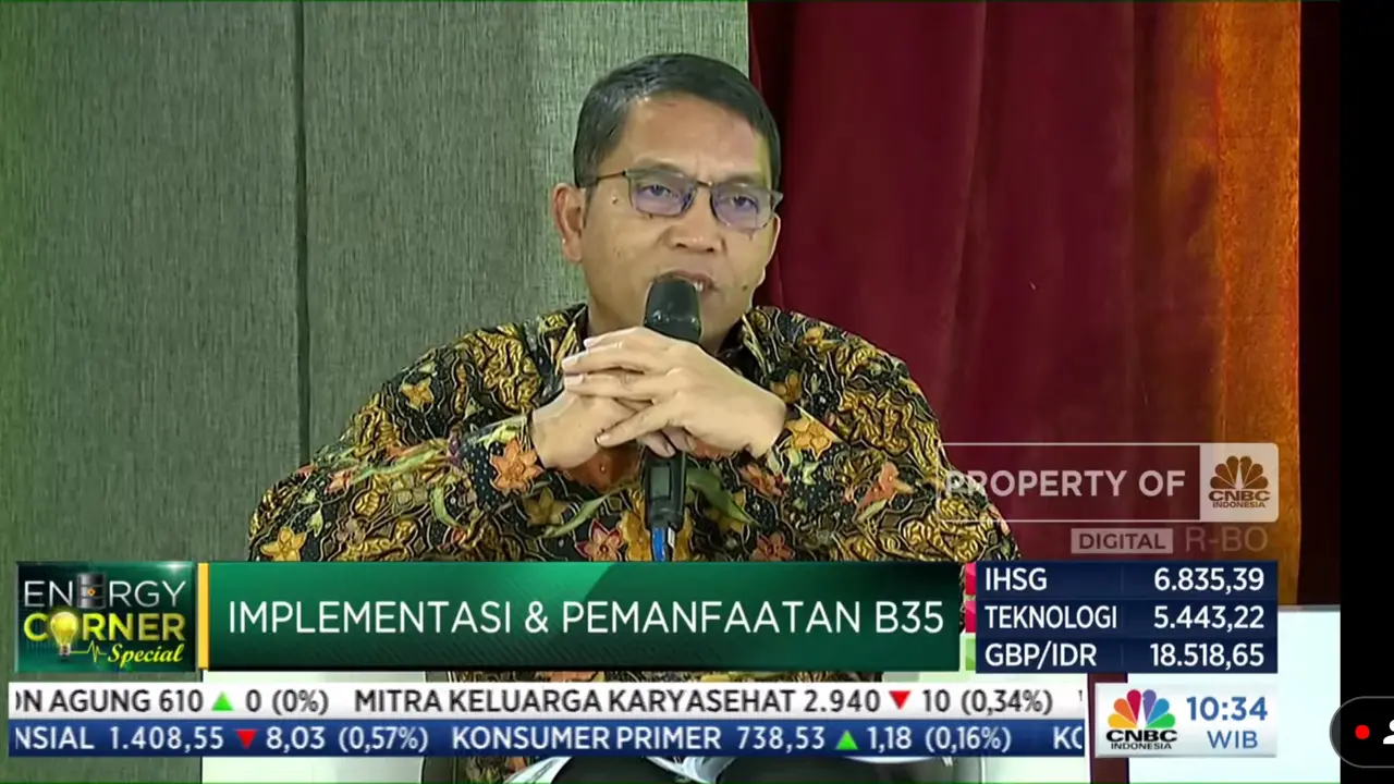 Direktur Jenderal EBTKE Kementerian ESDM Dadan Kusdiana