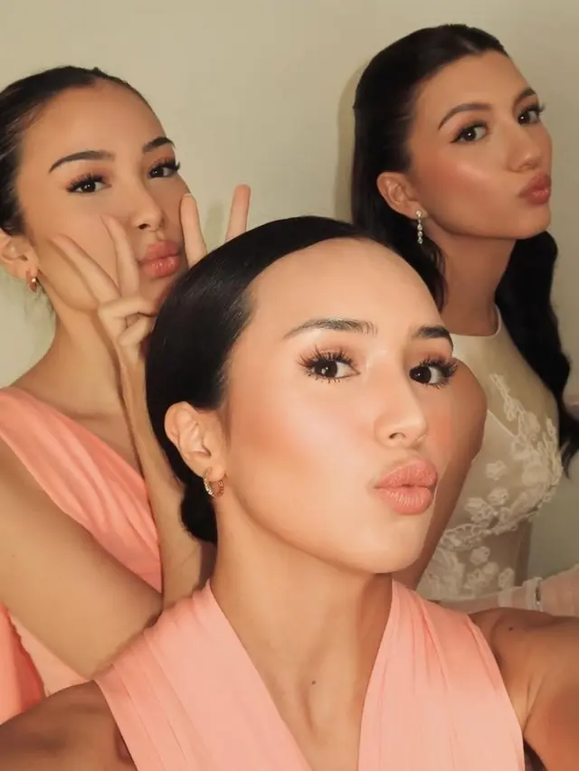 Beby Tsabina jadi bridesmaid pernikahan Cassandra Lee (Instagram/bebytsabina)