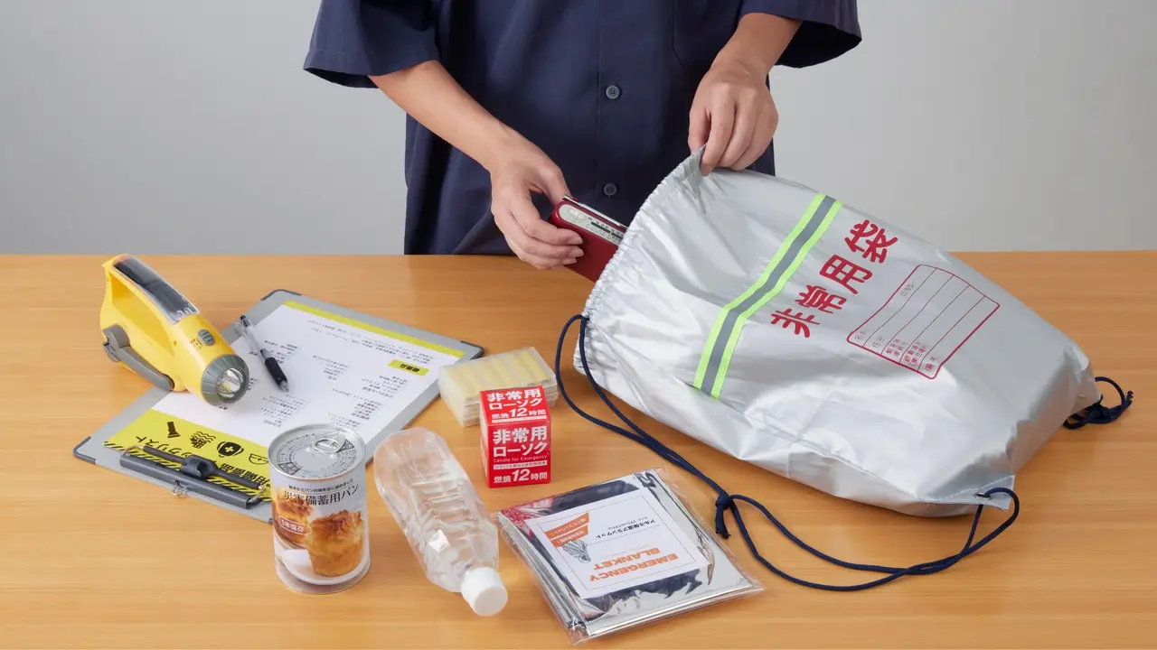 menyiapkan emergency kit sebagai perlengkapan wajib selama berkendara.
