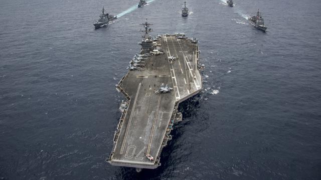 AS Kirim Kapal Induk USS Carl Vinson ke Semenanjung Korea