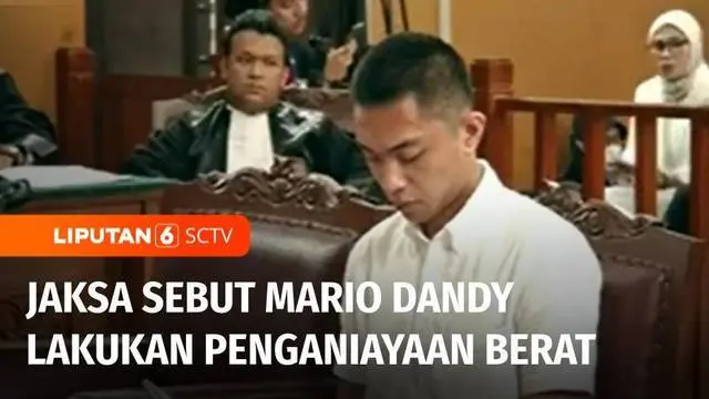 Sidang perdana kasus penganiayaan berat dengan terdakwa Mario Dandy dan Shane Lukas telah selesai digelar di Pengadilan Negeri, Jakarta Selatan. Dalam dakwaannya, jaksa menyatakan kedua terdakwa telah melakukan penganiayaan berat terencana terhadap a...