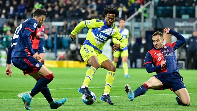 Gol Dusan Vlahovic Bawa Juventus Menang Atas Cagliari