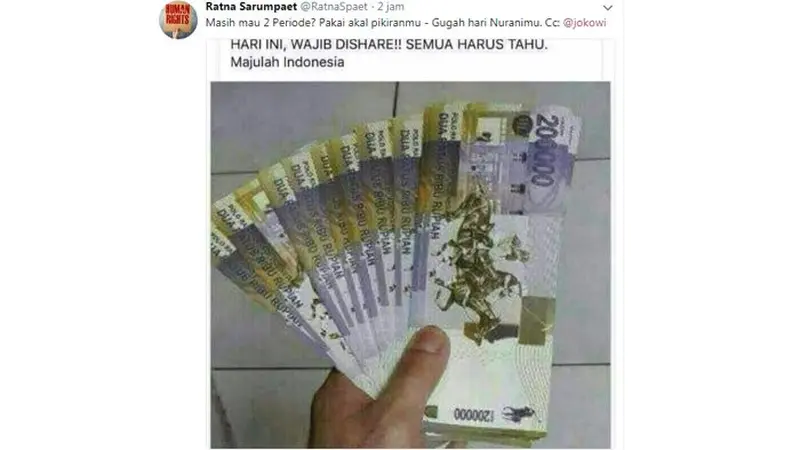 Cek Fakta - Pecahan Rp 200.000