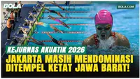 Jakarta Tambah 2 Emas, Masih Kuasai Kejurnas Akuatik 2026