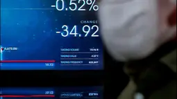Indeks harga saham gabungan (IHSG) ditutup di level 6.679 pada Selasa (16 /5).  (Liputan6.com/Angga Yuniar)
