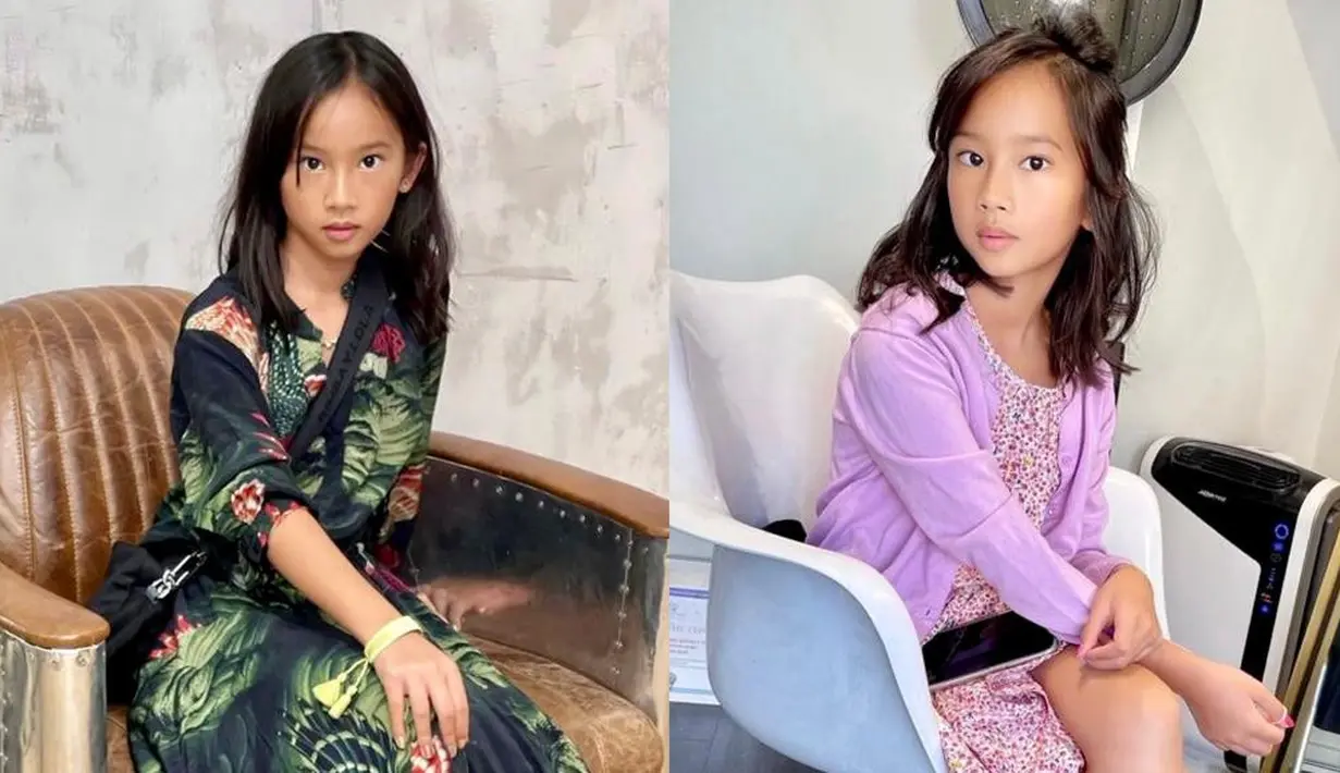 Kierra Ong putri pertama Adinda Bakrie belakangan ini sangat mencuri perhatian netizen. Kini sudah beranjak remaja, gaya dan penampilan Kierra selalu sukses jadi sorotan.  (Instagram/adindabakrie).