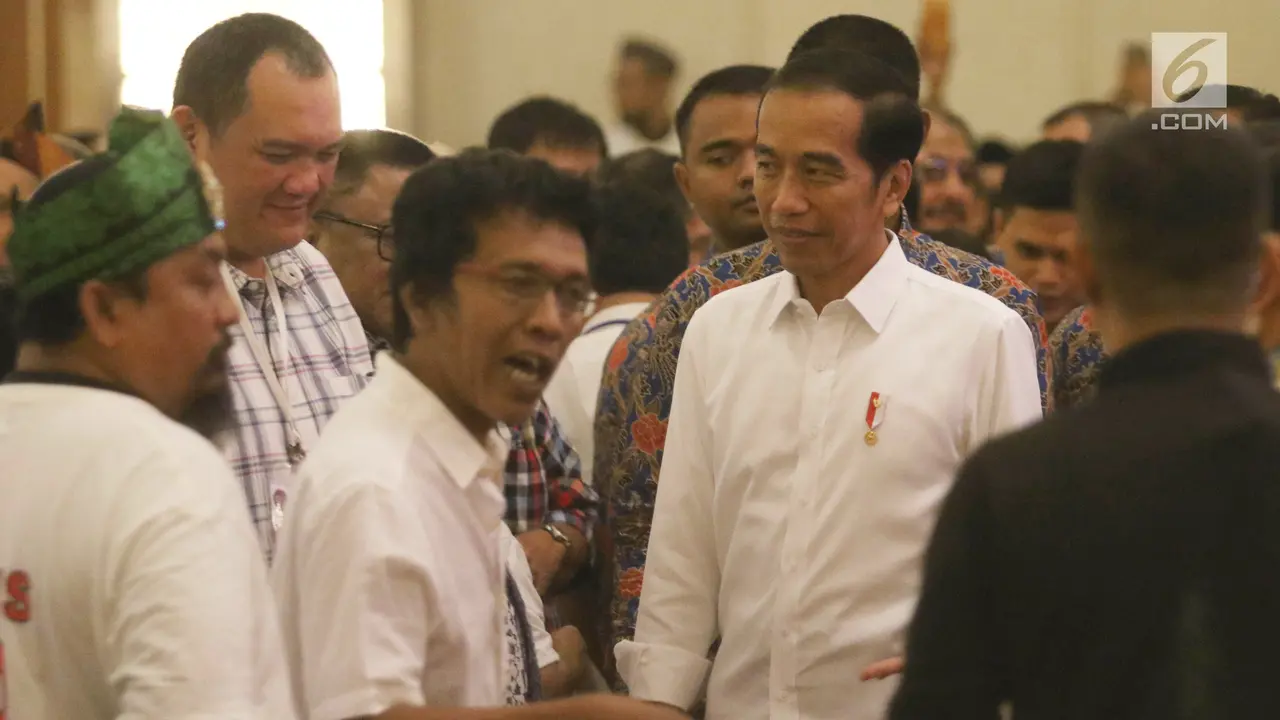 Presiden Jokowi Halalbihalal Bersama Aktivis 98