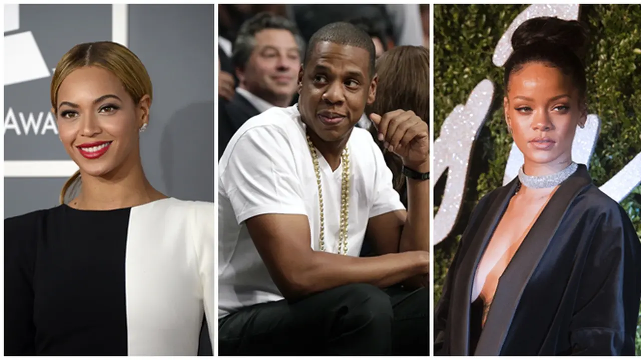 Beyonce, Jay Z, dan Rihanna
