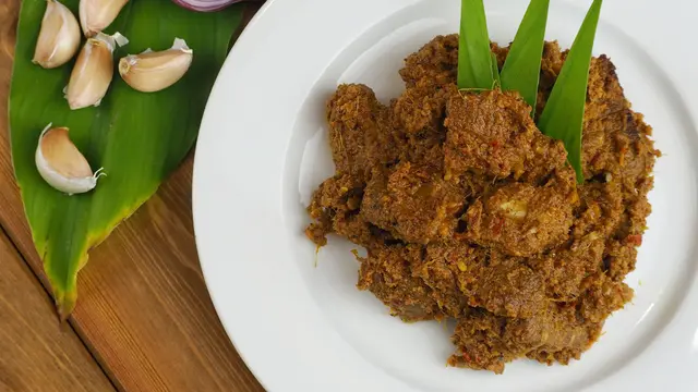 rendang kambing sapi