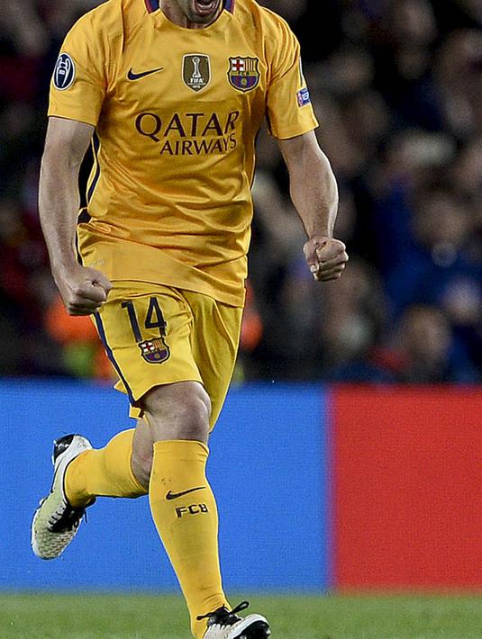1. Javier Mascherano, menurut kabar Mundo Deportivo, bintang Barcelona ini menjadi incaran dari Arsenal dan juga Juventus. Pria Argentina itu memang sudah menyatakan ingin meninggalkan Barca karena butuh tantangan baru. (AFP/Josep Lago)  