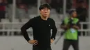 Kemenangan Timnas Indonesia ini tak serta merta membuat Shin Tae-yong puas. Setidaknya ada lima pemain yang hampir saja mencetak gol tambahan bagi skuad Garuda. (Bola.com/Abdul Azis)