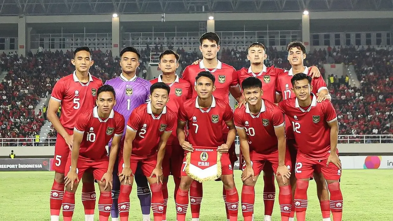 Starting XI Timnas Indonesia U-23 Vs Turkmenistan U-23