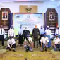 Pembukaan virtual masa pengenalan lingkungan sekolah (MPLS) peserta didik baru SMA/SMK Jawa Timur Tahun Pelajaran 2020/2021. (Foto: Liputan6.com/Dian Kurniawan)