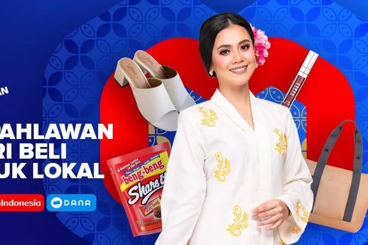 Dompet digital DANA bersama dengan Lazada turut mendukung Gerakan Nasional Bangga Buatan Indonesia.