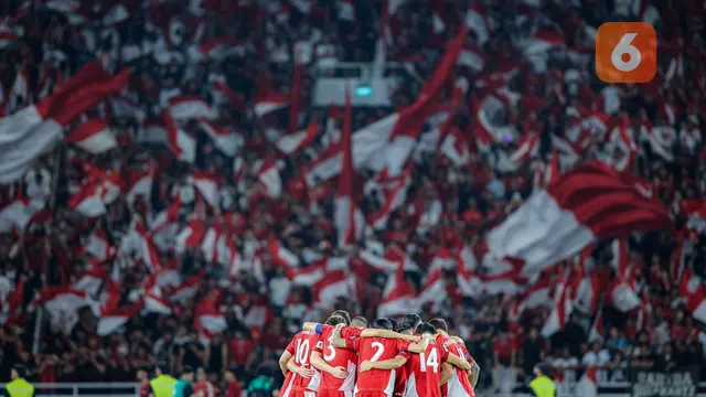 Foto: Ole Romeny Cetak Gol, Timnas Indonesia Unggul Atas Bahrain di Babak 1