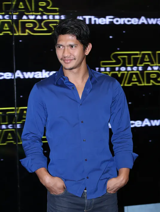 Aktor kenamaan tanah air, Iko Uwais memang belakangan ini kerap menjadi perbincangan lantaran keterlibatannya di film ‘Star Wars: The Force Awakens’. Hal tersebut menjadi kebanggaan tersendiri bagi masyarakat Indonesia. (Andy Masela/Bintang.com)