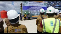 Kementerian Pekerjaan Umum dan Perumahan Rakyat (PUPR) membangun rumah susun (Rusun) Balai Besar Pelaksana Jalan Nasional (BBPJN) XI di  Kota Banjarbaru, Kalimantan Selatan