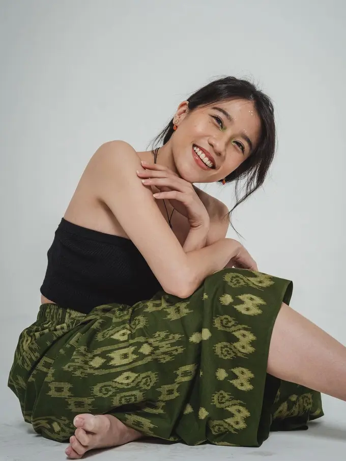 Tampilan Brigitta Cynthia yang Tetap Percaya Diri Tanpa Makeup