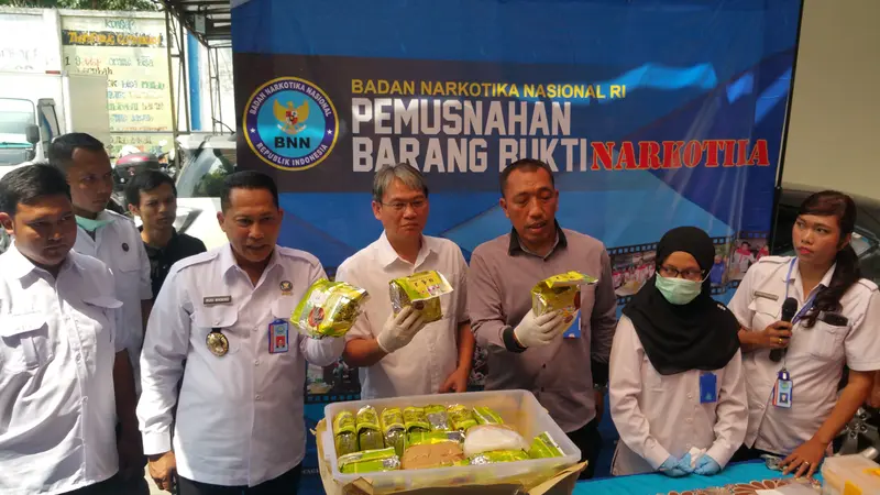 BNN Musnahkan 40 Kg Sabu Asal Jaringan Malaysia-Aceh