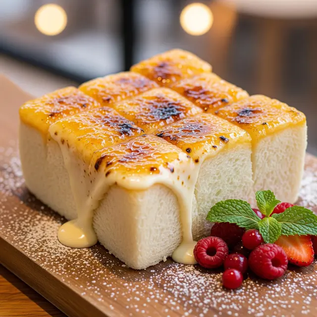 Resep Brulee Toast Roti Tawar