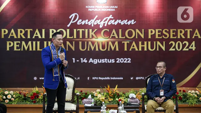 Partai Demokrat Daftar Pemilu 2024 ke KPU