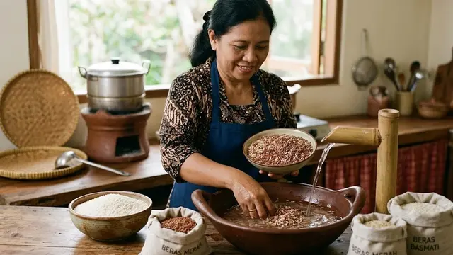 Pilih Jenis Beras (AI Generated)