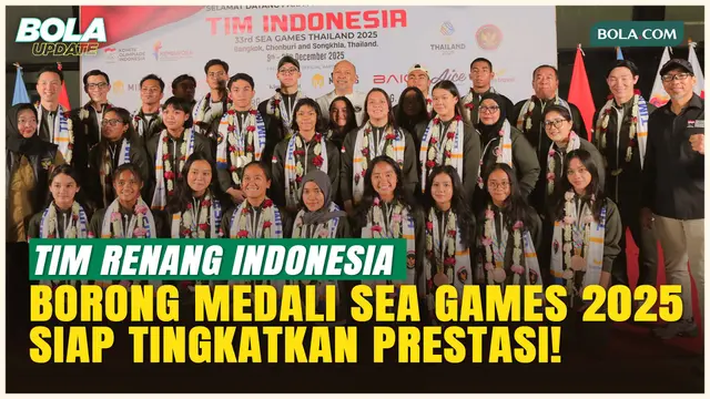 Panen Medali SEA Games 2025, Harlin Sebut Tim Renang Indonesia Wajib Ada Peningkatan di Masa Depan!