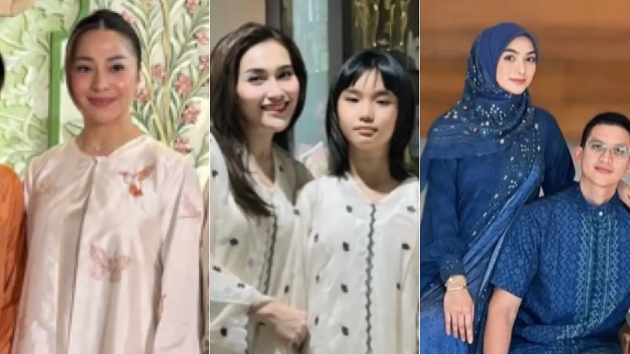 Gaya Selebritis di Lebaran ke 2