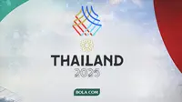 SEA Games 2025 logo. (Bola.com/Wiwig Prayugi)