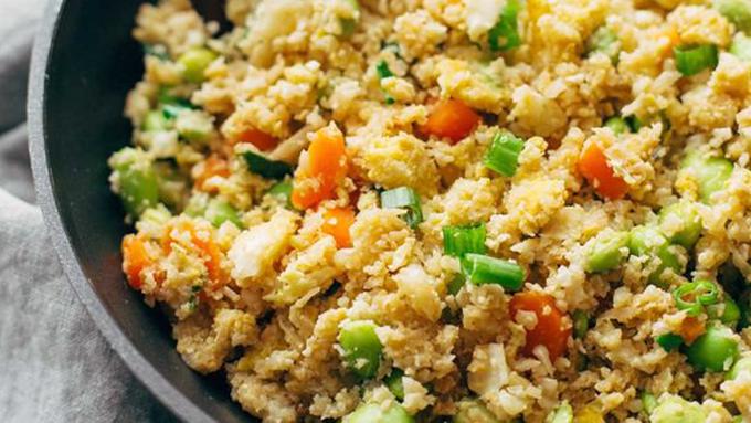 Menu Diet Resep Cara Membuat Nasi Goreng Dari Kembang Kol