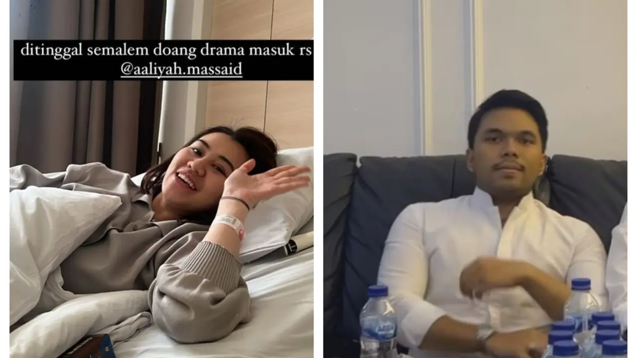 Potret Thariq Halilintar Jenguk Aaliyah Massaid di Rumah Sakit, Makin Lengket