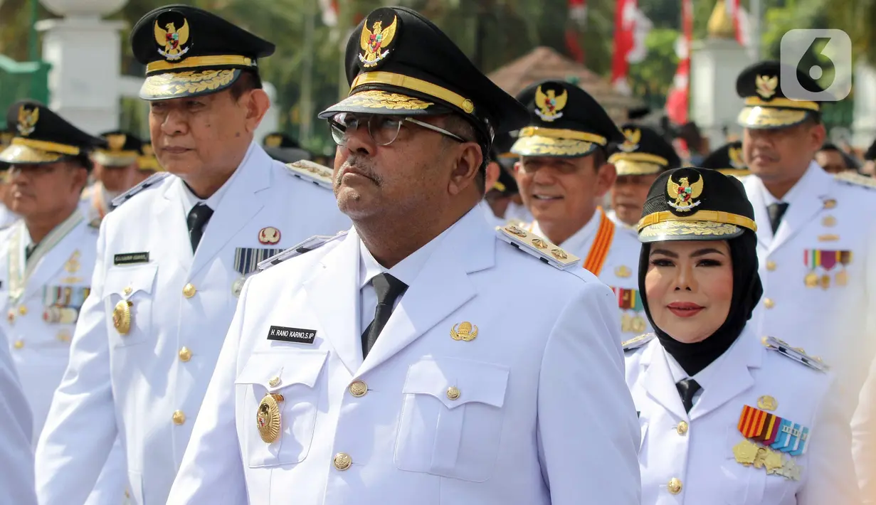 Usai dilantik, 961 kepala daerah akan menjalani retreat di Akademi Militer (Akmil) Magelang. (Liputan6.com/Herman Zakharia)