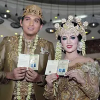 Pernikahan Lucky Hakim - Tiara Dewi (Deki Prayoga/bintang.com)