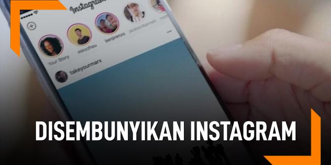 VIDEO: Ini yang Akan Disembunyikan Instagram Selain Like