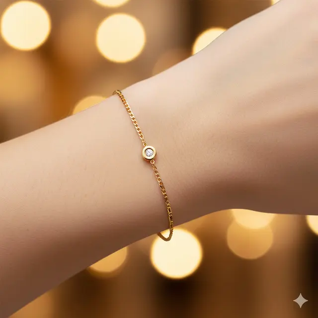 Model Gelang Emas Simple Tapi Menarik