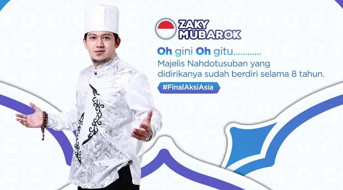 Zaky Mubarok finalis AKSI Asia 2017