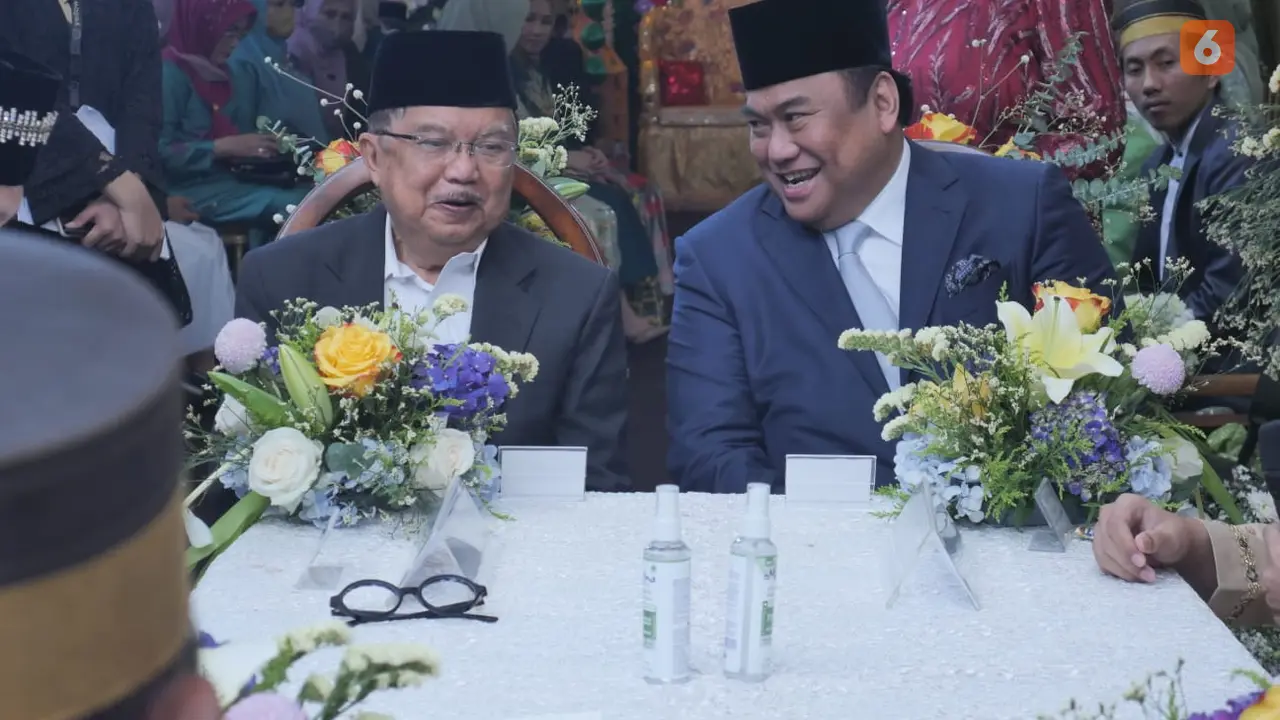 Rachmat Gobel jadi saksi pernikahan keponakan Jusuf Kalla (Liputan6.com)